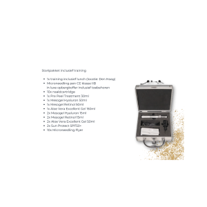 STARTPAKKET MICRONEEDLING (INCL TRAINING)